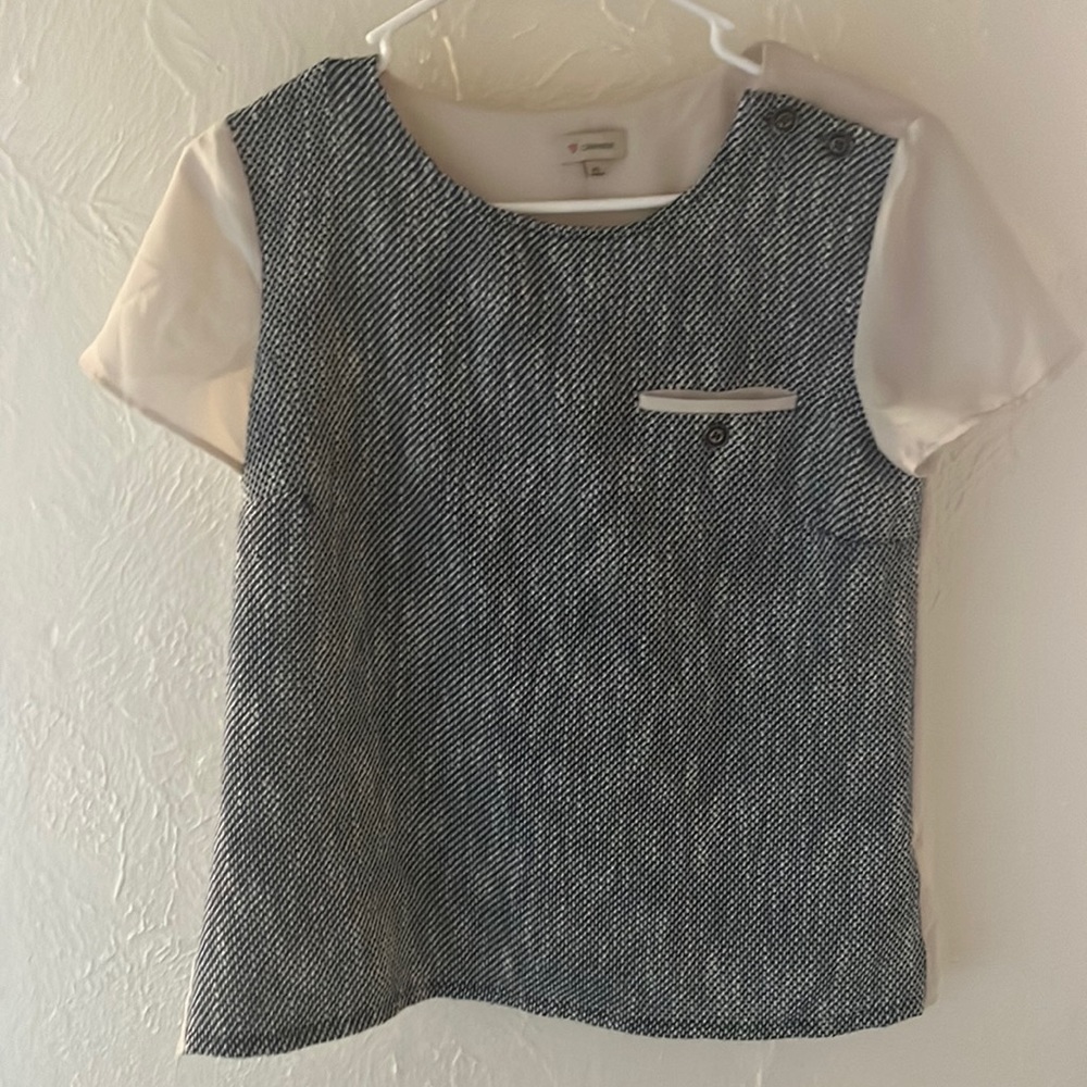Tweed split back top. Absolutely gorgeous addition to any wardrobe.